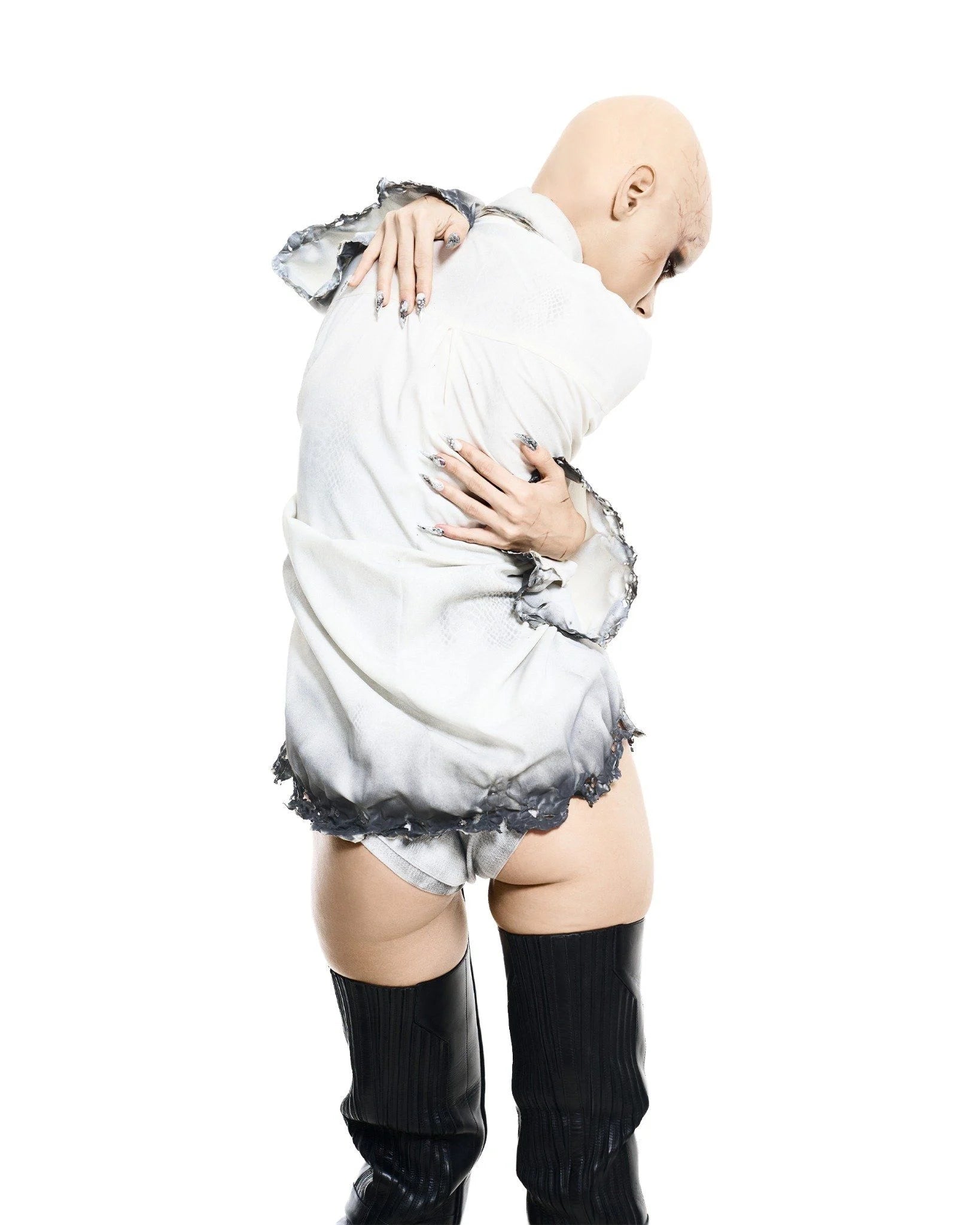 HAVOC BLK OVERSIZE SHIRT