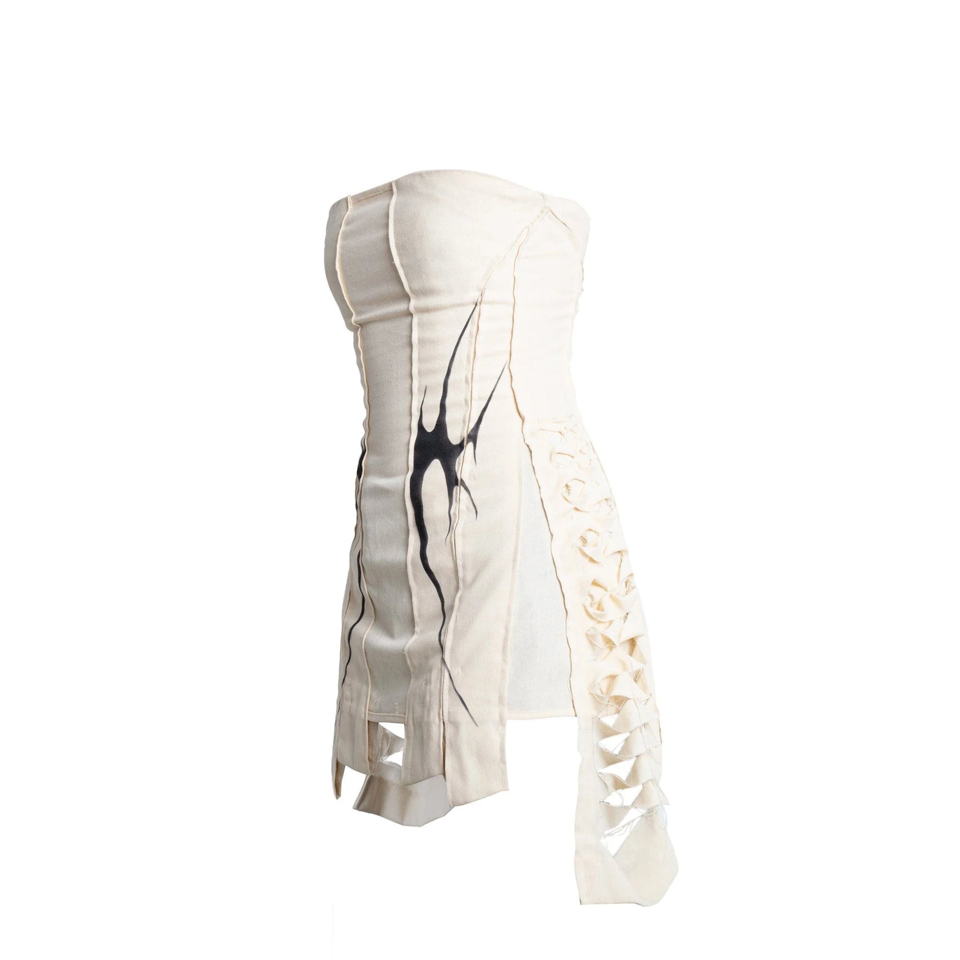 EXOSKLT PATTERN DRESS