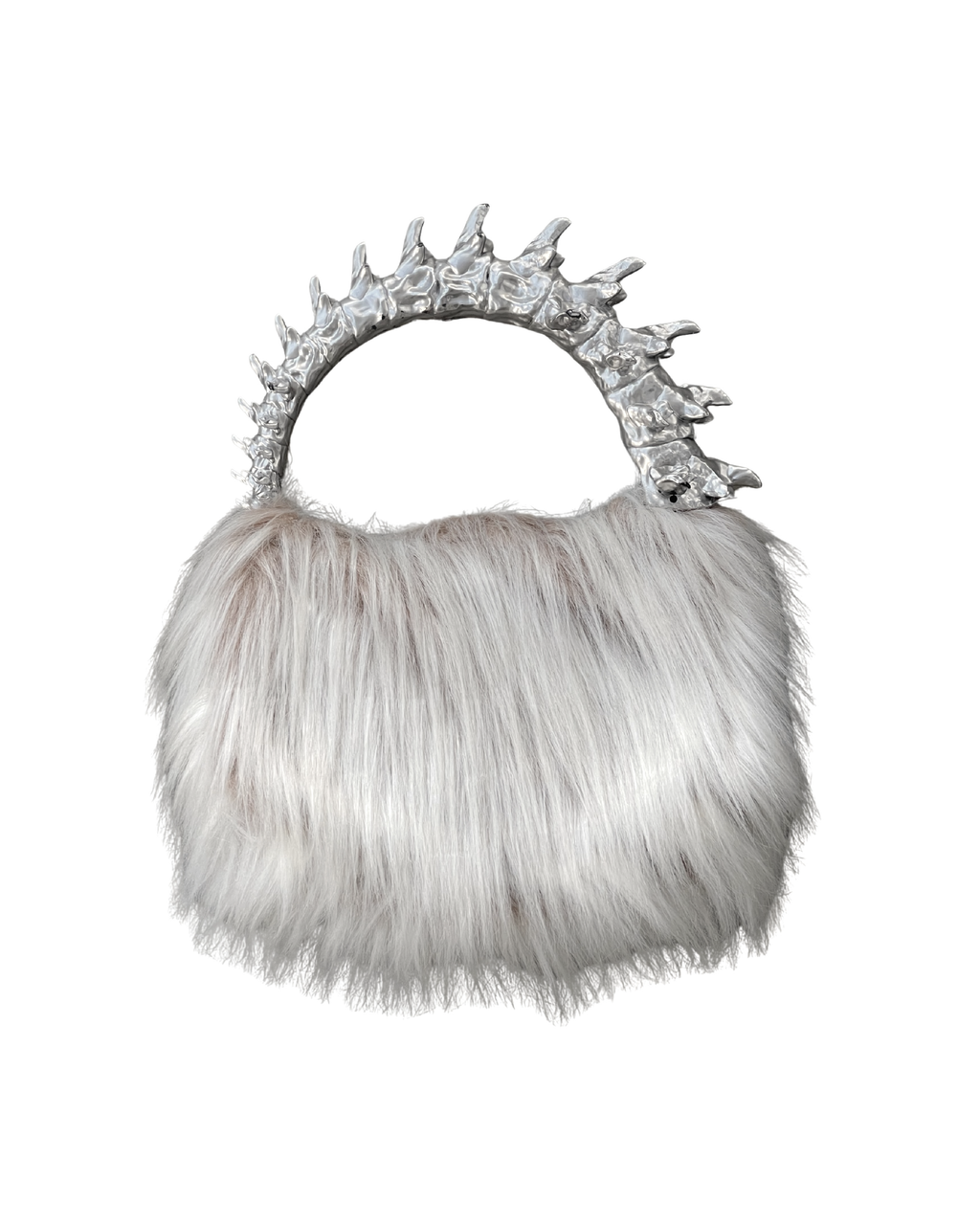 ENLIGHTEN FAUX FUR HANDBAG
