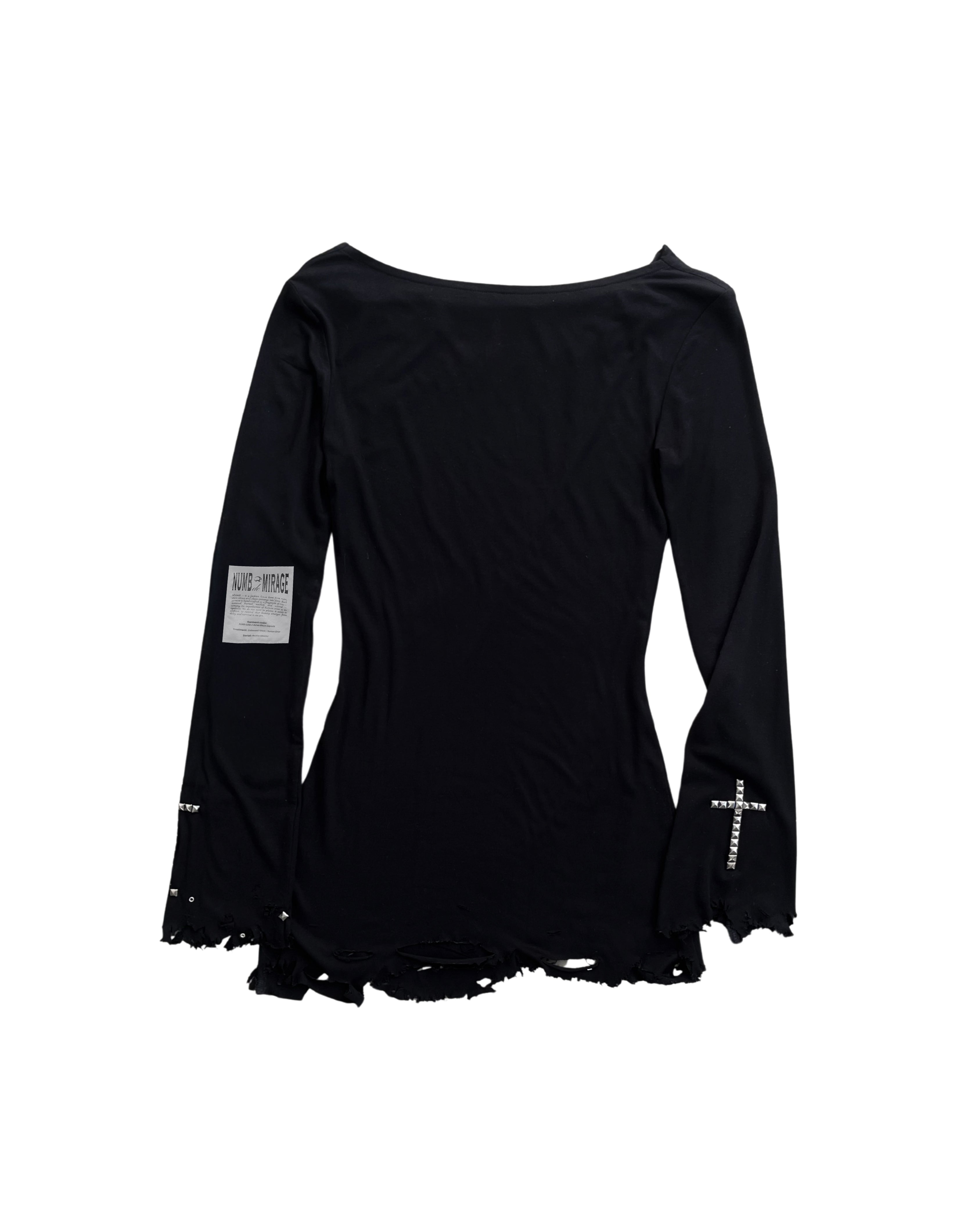 CRUCIFIX WHISPER LONGSLEEVES – NUMB ATELIER