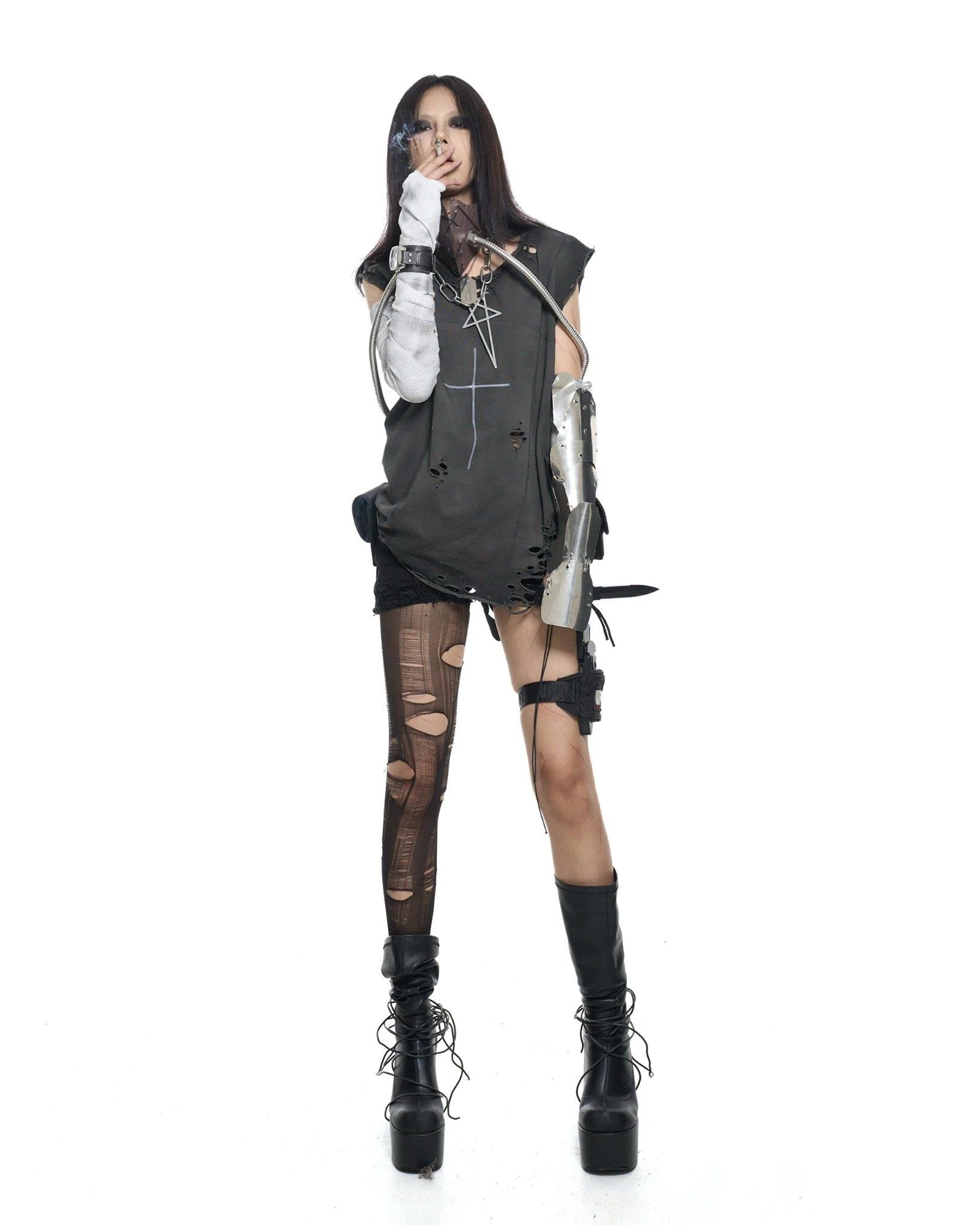 THENINEWORLDS × ELLE タンブラー Eleanor Tank - Ballpoint - FINAL SALE