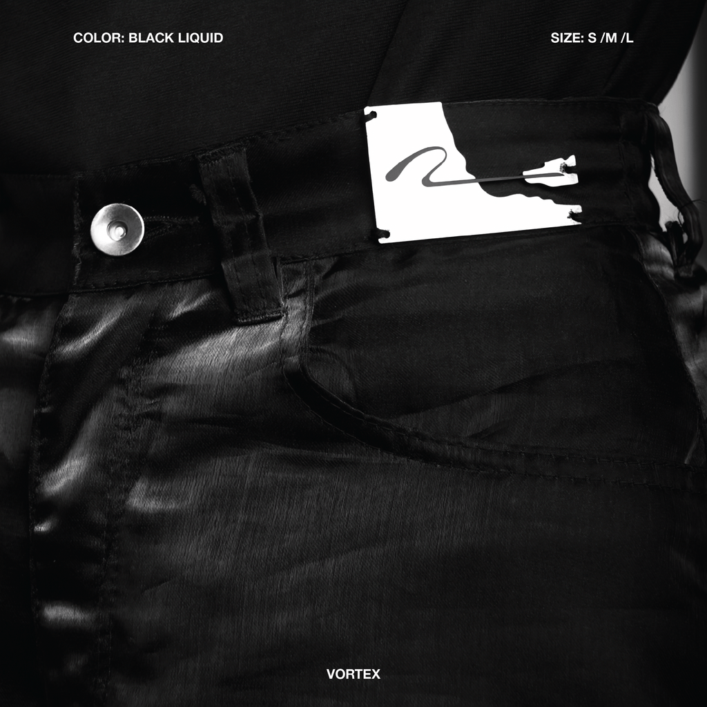VORTEX PANTS - BLACK LIQUID