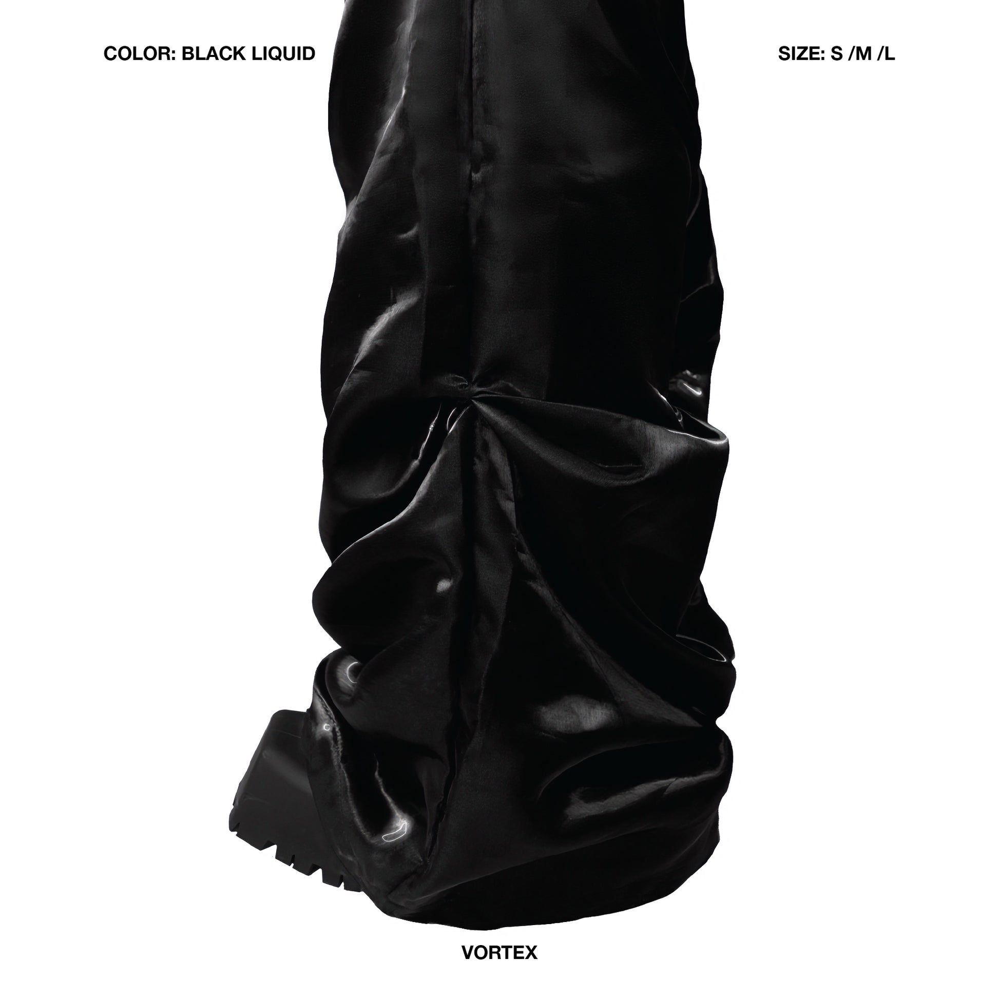 VORTEX PANTS - BLACK LIQUID